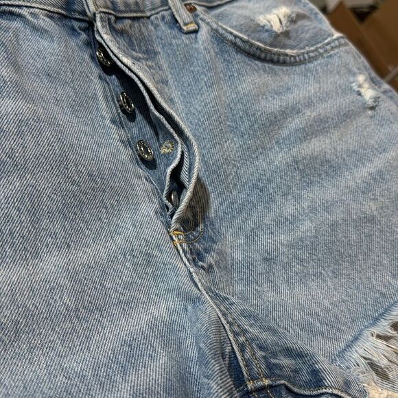 NNWOT 148.00 AGOLDE 28 PARKER VINTAGE CUT OFF SHORT - Picture 6 of 8